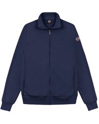 Colmar - Hoodies & Sweatvesten ,Blauw ,Katoen Full Zip Sweatshirt - Lyst