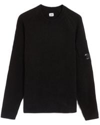 C.P. Company - Round-Neck Knitwear - Lyst