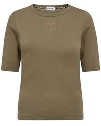 co'couture - Besticktes T-Shirt Top - Lyst