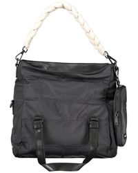 Desigual - Borsa nera da con tracolla rimovibile e tracolla regolabile - Lyst