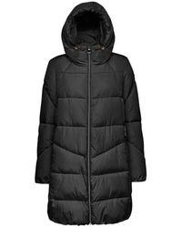 Geox - Jassen ,Zwart ,Katoen Damiana Parka - Lyst