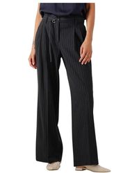 Summum - Wide Trousers - Lyst