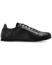 Ami Paris - Glattleder Step Sneakers Mit Niedrigem Schaft - Lyst