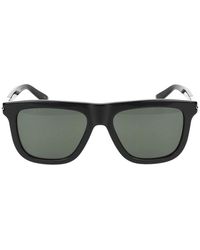 Gucci - Zonnebrillen GG1502 S 001 Zwart Zwart Grijs /18/145 - Lyst