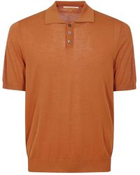 hindustrie - Polo Aus Baumwolle Mit Kurzen Ärmeln - Lyst
