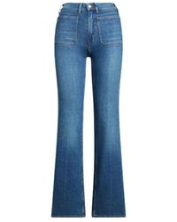 Polo Ralph Lauren - Hoch taillierte flare bootcut jeans - Lyst