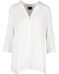 Giorgio Armani - Zijden Blouse Model: Blusa - Lyst