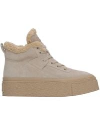 ESTRO - Wollgefütterte High-Top Sneakers - Lyst