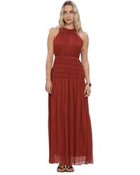Twinset - Kleedjes ,Rood ,Maxi Dress 261Tt 2041 - Lyst