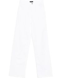 Fay - Wide Trousers - Lyst
