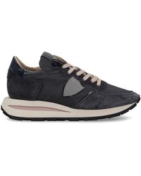 Philippe Model - Schoenen ,Blauw ,Leer Trpx Haute Running - Lyst