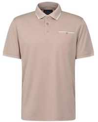 Bugatti - Herren Polo Shirt Mit Schlanken Akzenten - Lyst