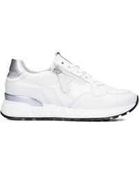 Gabor - Weiße Low-Top Sneaker Mit Chunky-Sohle - Lyst