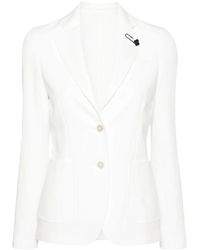 Lardini - Weiße oberbekleidung für frauen ss24 - Lyst