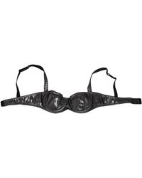 Dolce & Gabbana - Zwarte Acetaat Balconette Beha Ondergoed - Lyst
