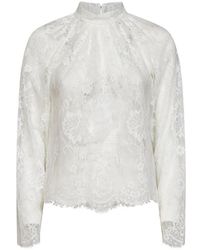 Self-Portrait - Overhemden ,Wit ,Blouses - Lyst