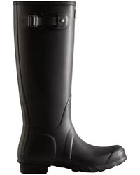 HUNTER - Schoenen ,Zwart ,Polyester Original Tall Wellington Laarzen - Lyst