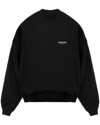 Represent - Hoodies & Sweatvesten ,Zwart ,Owners Club Sweater Ocm 410 01 - Lyst