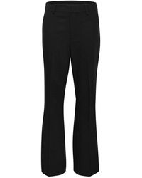 Kaffe - Wide Trousers - Lyst