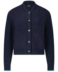 PS by Paul Smith - Cardigan bomber a maglia - Lyst