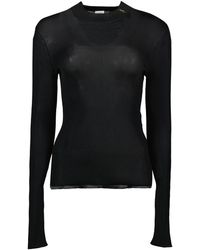 Saint Laurent - Round-Neck Knitwear - Lyst