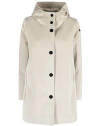 Rrd - Velour Neo Parka Jacket - Lyst