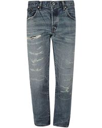 Edwin - Jeans ,Blauw ,Katoen Straight Jeans - Lyst