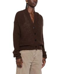 Closed - Ribgebreide V-Hals Cardigan - Lyst