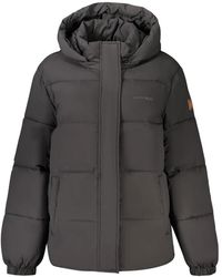 Guess - Jassen ,Zwart ,Regular Length Puffer Jacket - Lyst