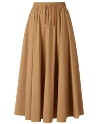Herno - Rokken ,Bruin ,Katoen Midi Rok - Lyst