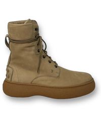 Tod's - Lace-Up Boots - Lyst