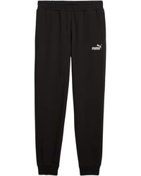 PUMA - Broeken ,Zwart ,Pantalone Tuta - Lyst