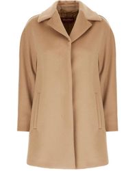 Max Mara - Jassen ,Bruin ,Stijlvolle Jassen Voor Vrouwen - Lyst