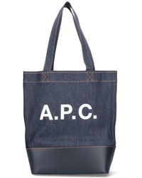 A.P.C. - Tote Bags - Lyst