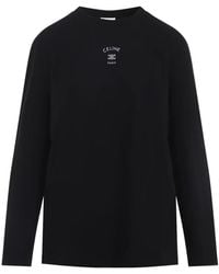 Celine - Long Sleeve T-Shirts - Lyst