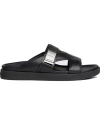 Calvin Klein - Shoes > flip flops & sliders > sliders - Lyst