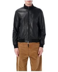S.w.o.r.d 6.6.44 - Leren Bomberjack - Lyst