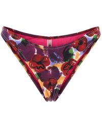 Reina Olga - Badmode ,Veelkleurig ,Nylon Gedrukte Bikini Bottoms Voor Vrouwen - Lyst