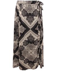 EMMA & GAIA - Midi Skirts - Lyst