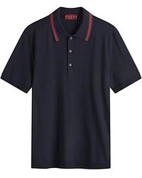 Gucci - Tops ,Blauw ,Polo - Lyst