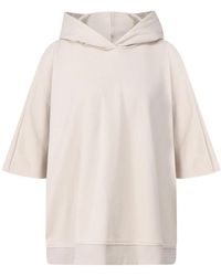 Dondup - Batwing hoodie mit seitenschlitzen - Lyst