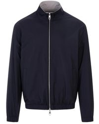 Montecore - Jassen ,Zwart ,Wol Giubbotto Reversibile - Lyst