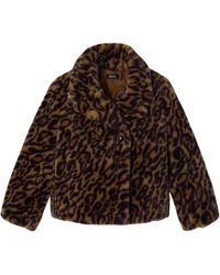 A.P.C. - Faux Fur & Shearling Jackets - Lyst