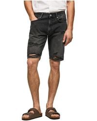 Pepe Jeans - Denim Shorts - Lyst