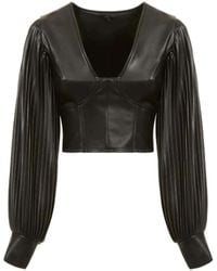 Guess - Klassieke Zwarte Basic Tops Voor Vrouwen - Lyst