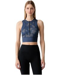 Bogner - Fitness ,Blauw ,Polyester Celeste Functionele Top - Lyst