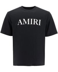 Amiri - Brand-Embellished Crewneck Cotton-Jersey T-Shirt - Lyst