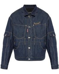 DSquared² - Denim Jas - Lyst