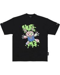 PHOBIA ARCHIVE - Tops ,Zwart ,Katoen Hug Print Tee - Lyst