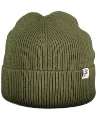 Fila - Verde Polyacryl Mütze - Lyst